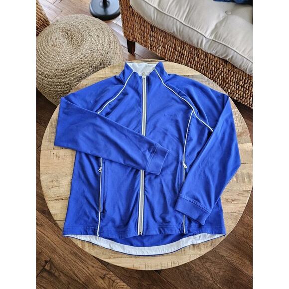 Lauren Ralph Lauren Active Zip-Up Shirt Jacket Women's XL Golf Tennis Athlesure - Picture 2 of 9